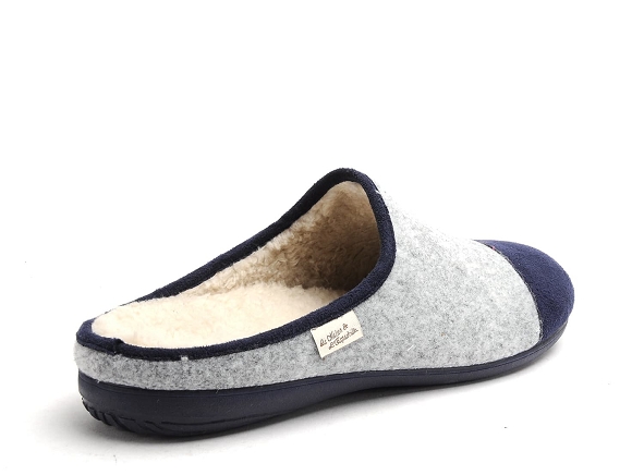 La maison de l espadrille chaussons homme 6786 4 bleu