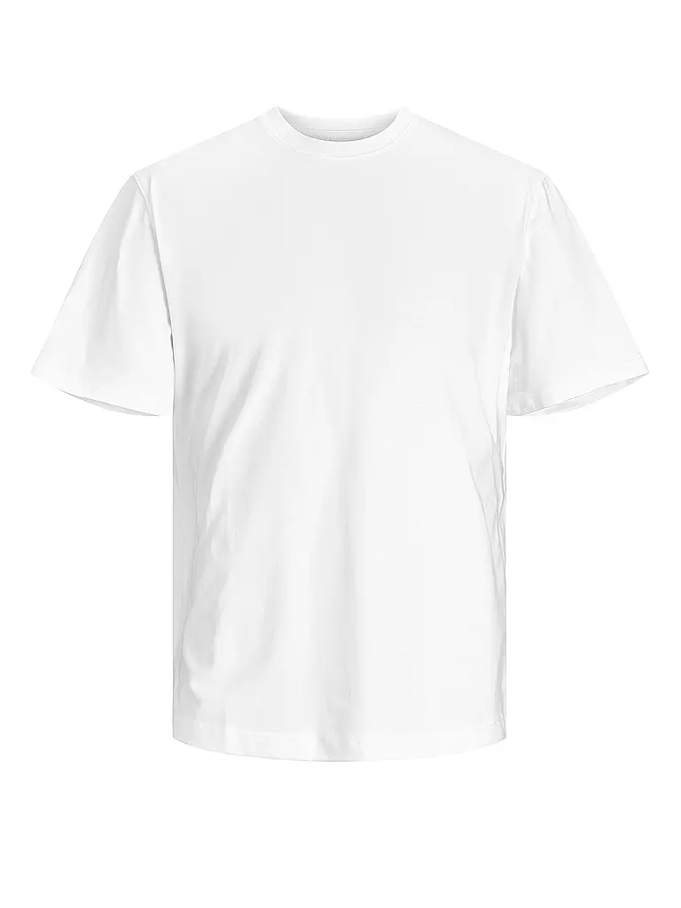 JACK & JONES T-Shirt JJERELAXED  weiss