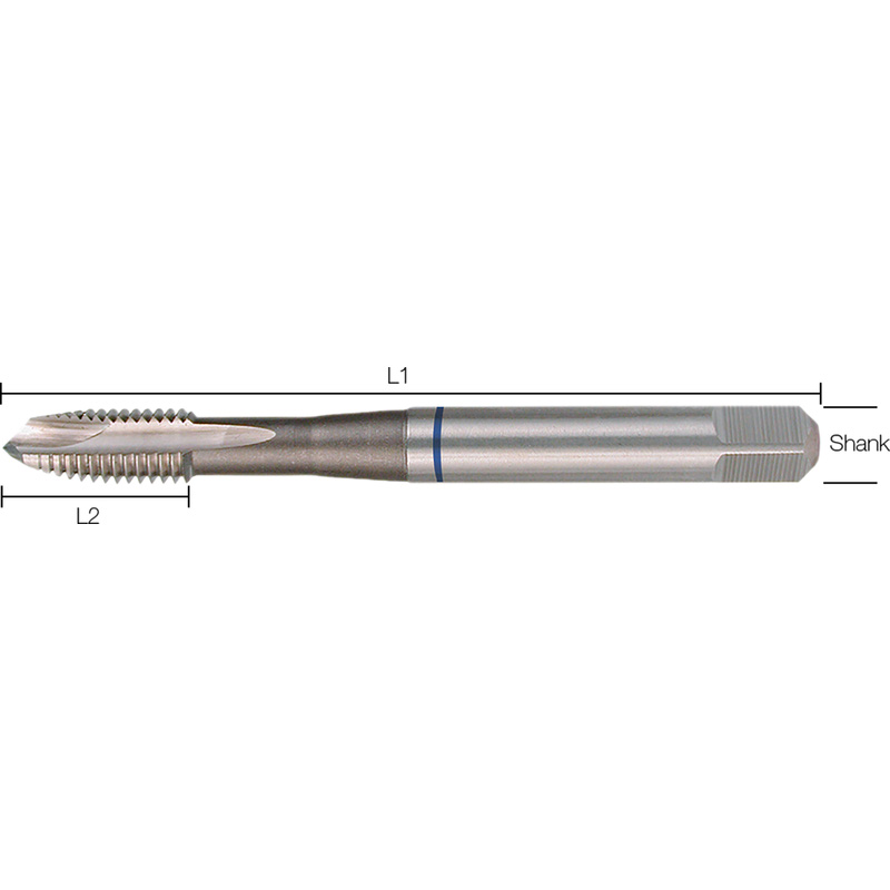 Labor machinetap HSS-G M6x1.00 mm