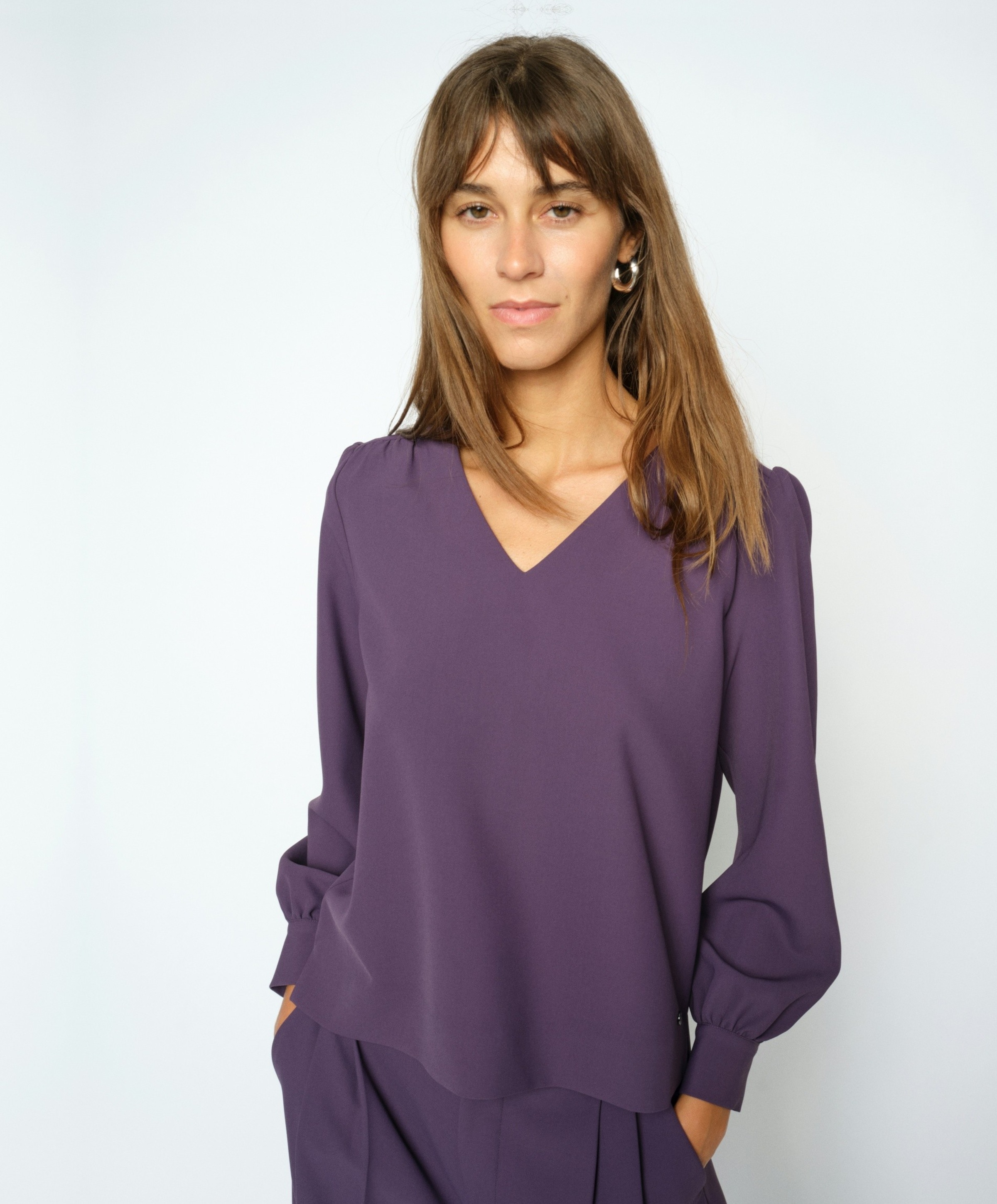 Mos Mosh Dames blouse paars