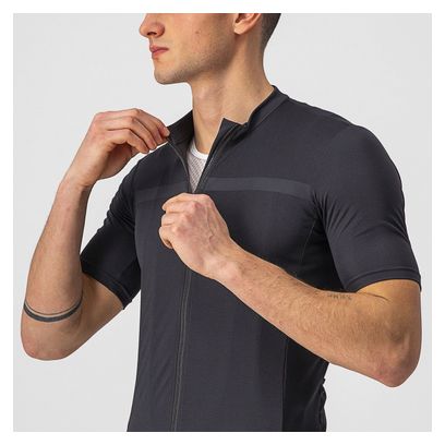 Maillot Manches Courtes Castelli Classica Noir