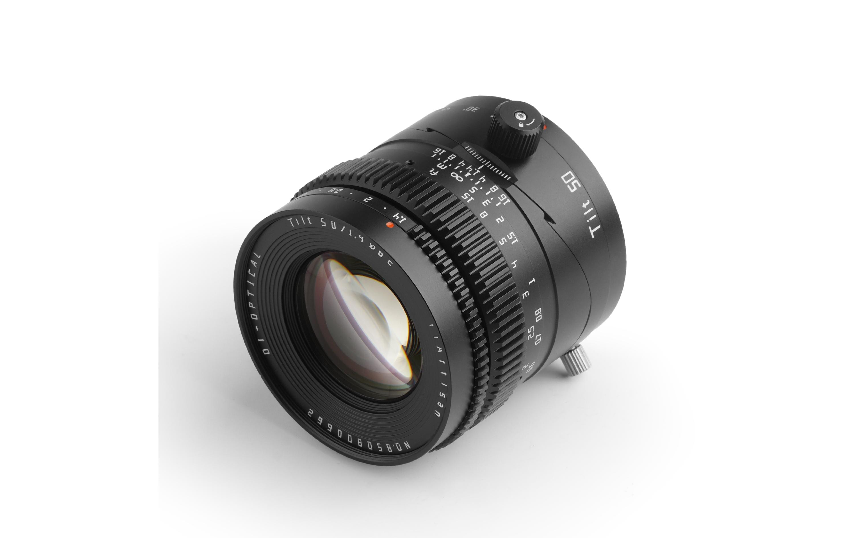 Festbrennweite Tilt 50mm F/1.4 – Sony E-Mount<br>Festbrennweitenobjektiv mit erweiterter Fokussteuerung