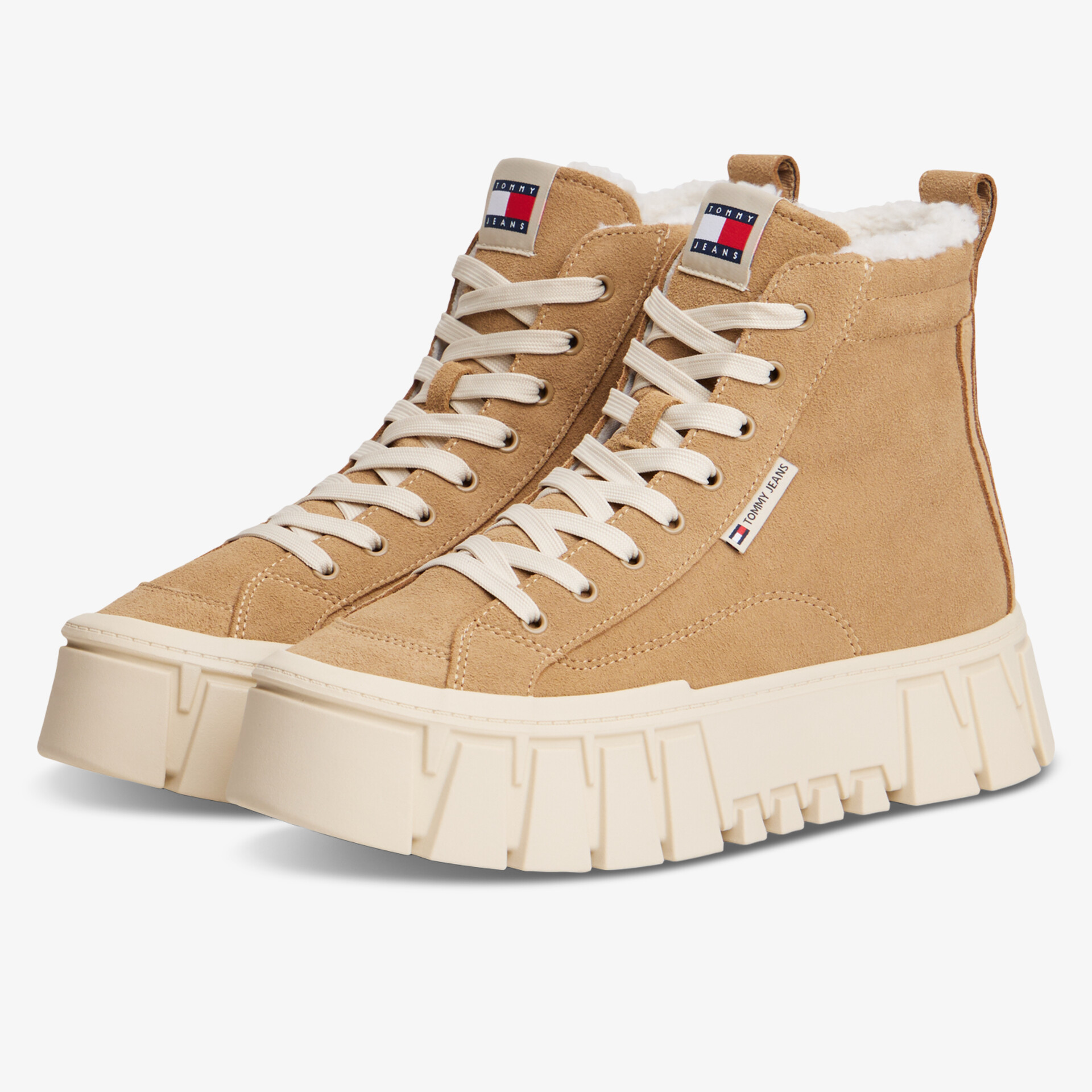 TOMMY JEANS Damen Halbschuhe braun