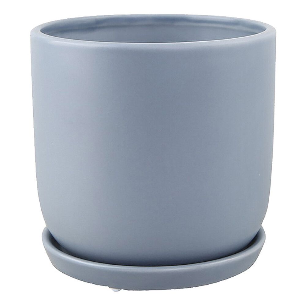 INNENDØRS POTTE PIARDINO HILMA DUSTY BLUE Ø14CM BLÅ