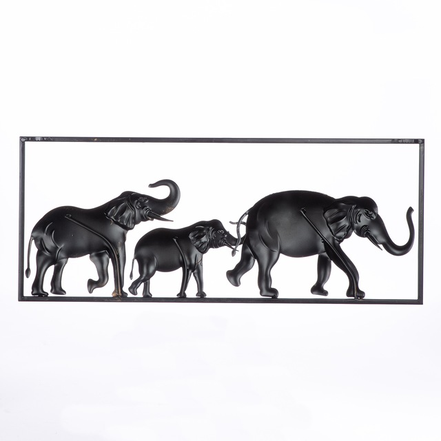 Casablanca by Gilde Wanddekoobjekt »Wandrelief rechteckig Savanne braun; goldfarben; grau H. 25 cm«