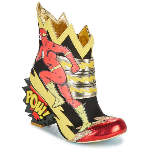 Irregular Choice - CHASING JUSTICE - Noir / Rouge / Jaune
