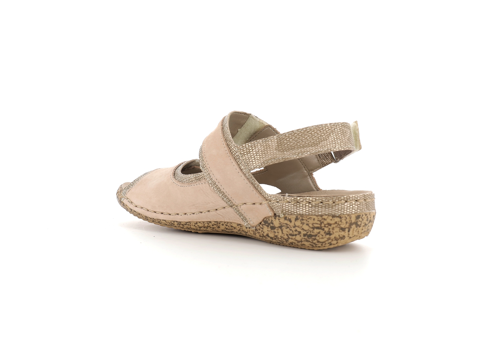 Rieker-V7284 Cuir Beige
