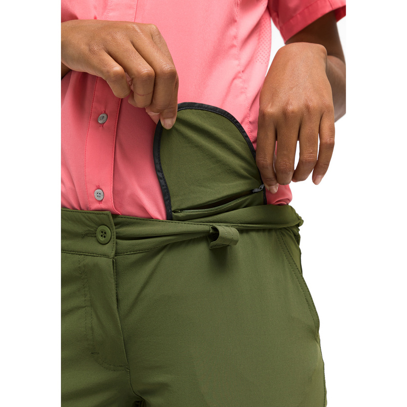 Maier Sports Damen Inara Slim Zip Hose