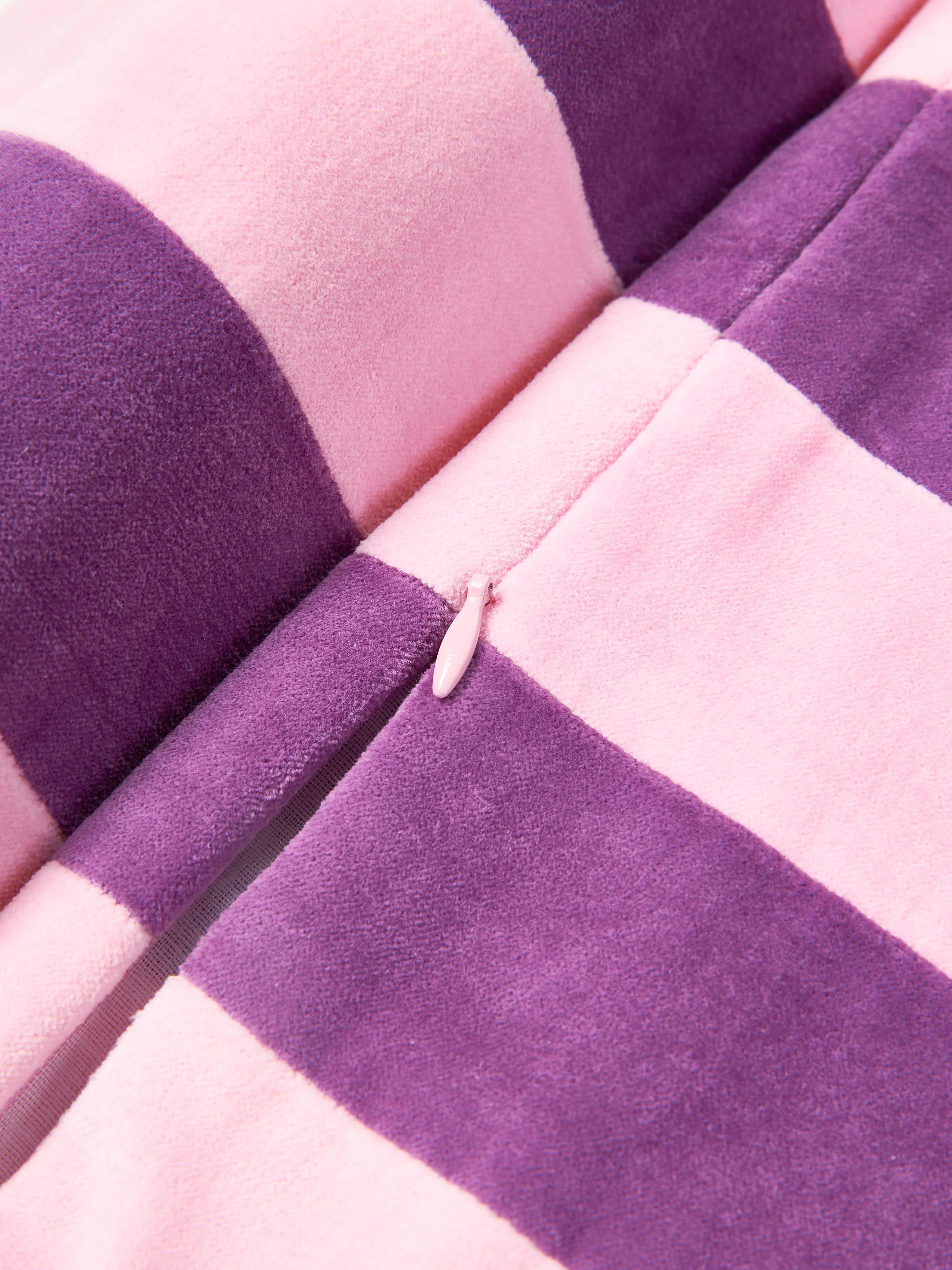 Patchwork kussenhoes Remus van fluweel