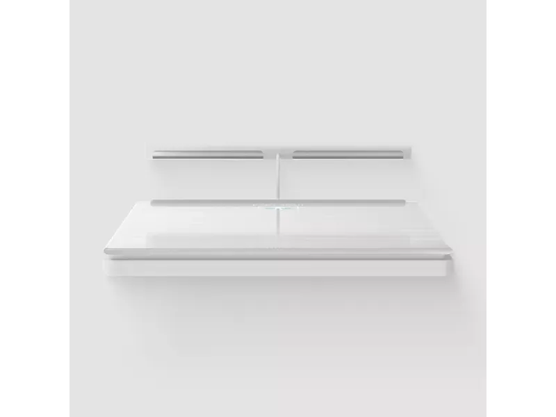 Withings Body Scan, Elektronisk personlig vægt, 200 kg, 50 g, Hvid, 5 kg, kg, lb