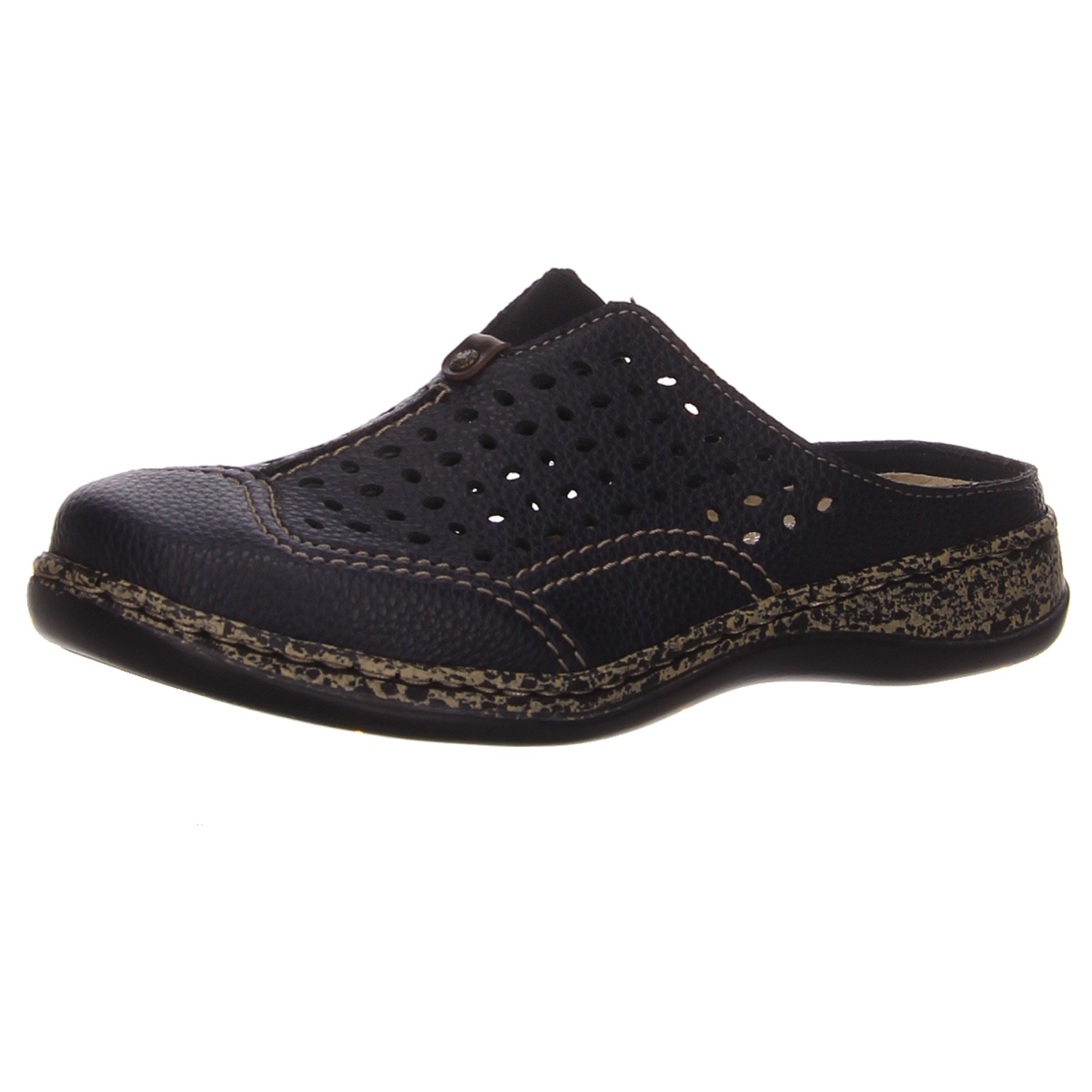 Rieker Clogs blau blau