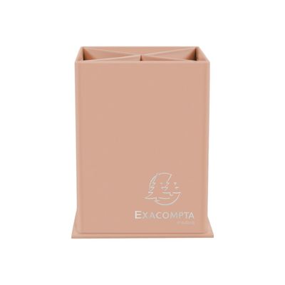 Exacompta Aquarel - Pot à crayons carré - disponible dans différentes couleurs pastels