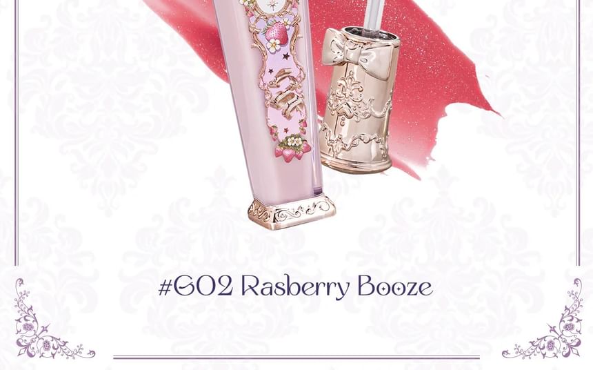 Flower Knows - Violet Strawberry Rococo Glitter Lipgloss - 2 kleuren