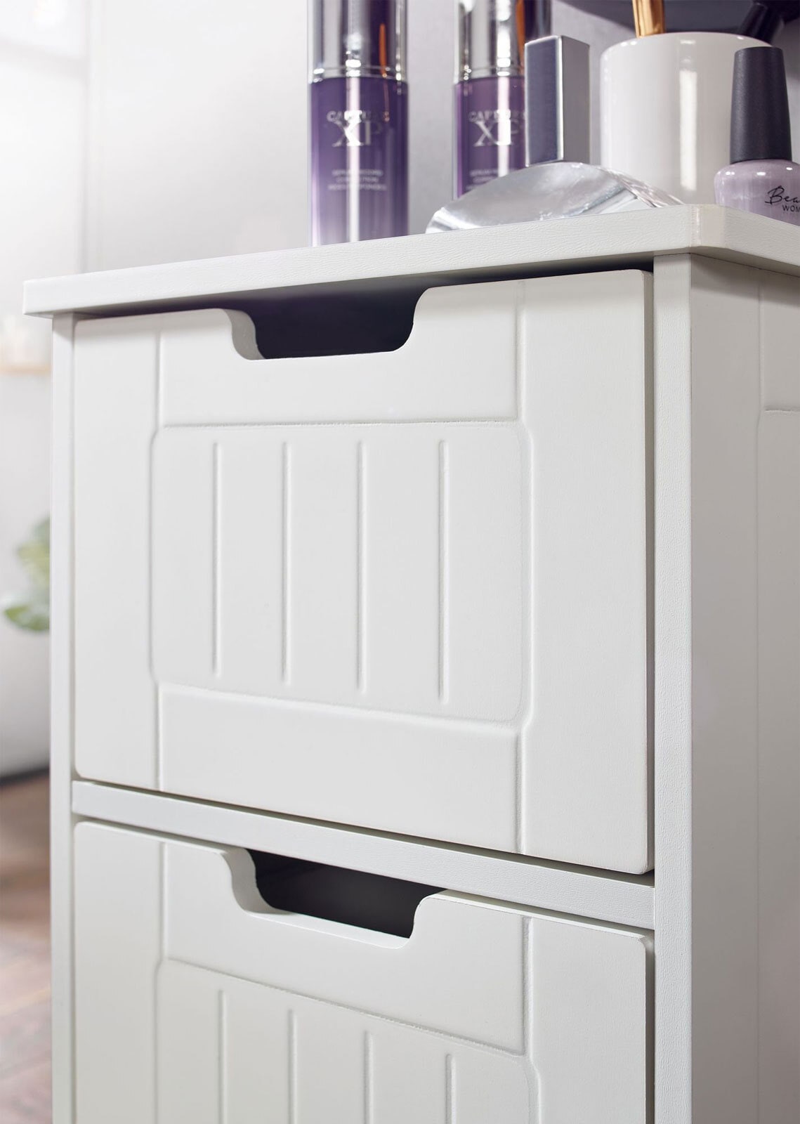 Badschrank Patti 30 x 83 cm weiß