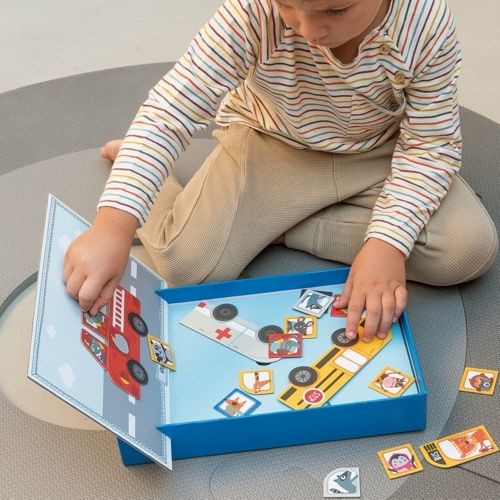 Apli kids magneetspel - voertuigen