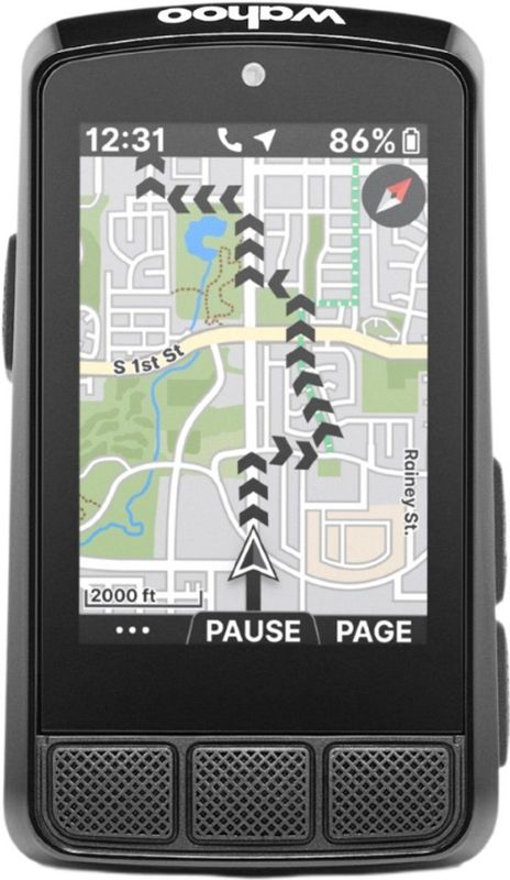 Wahoo - ELEMNT BOLT 3 - Fietscomputer - Transparant