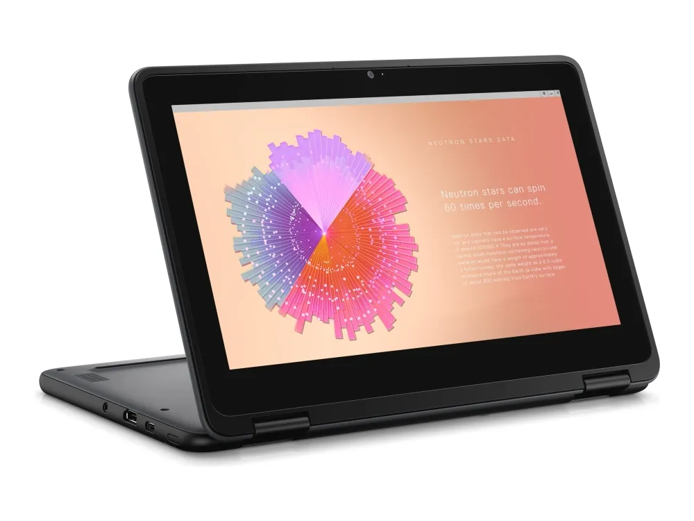 Dell Chromebook JSL 11 3110 2in1 - Flipdesign - Intel Celeron - N4500 / op til 2.8 GHz - Chrome OS - UHD Graphics - 4 GB RAM - 64 GB eMMC - 11.6