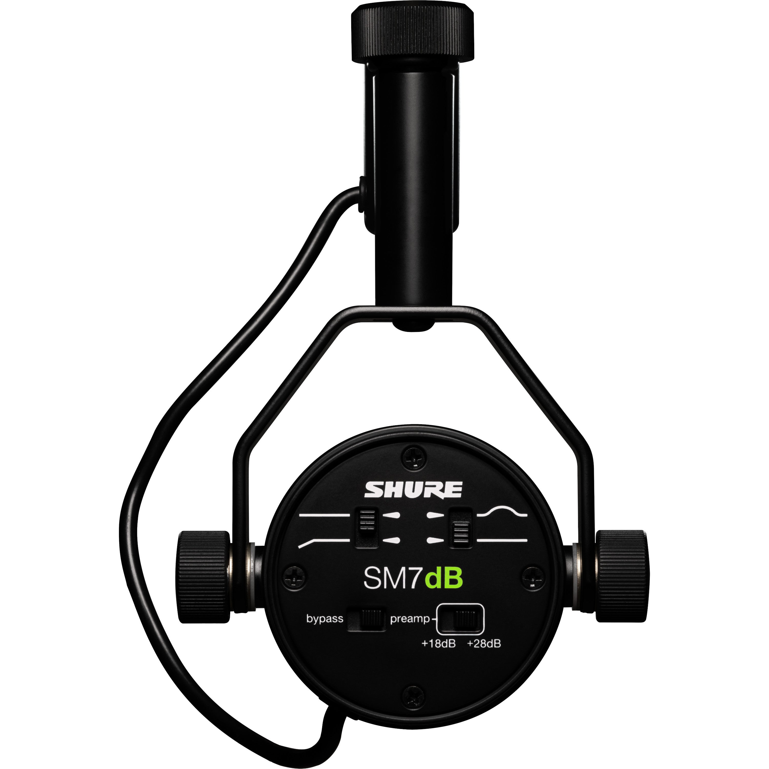 Shure SM7dB dynamische studiomicrofoon met ingebouwde preamp