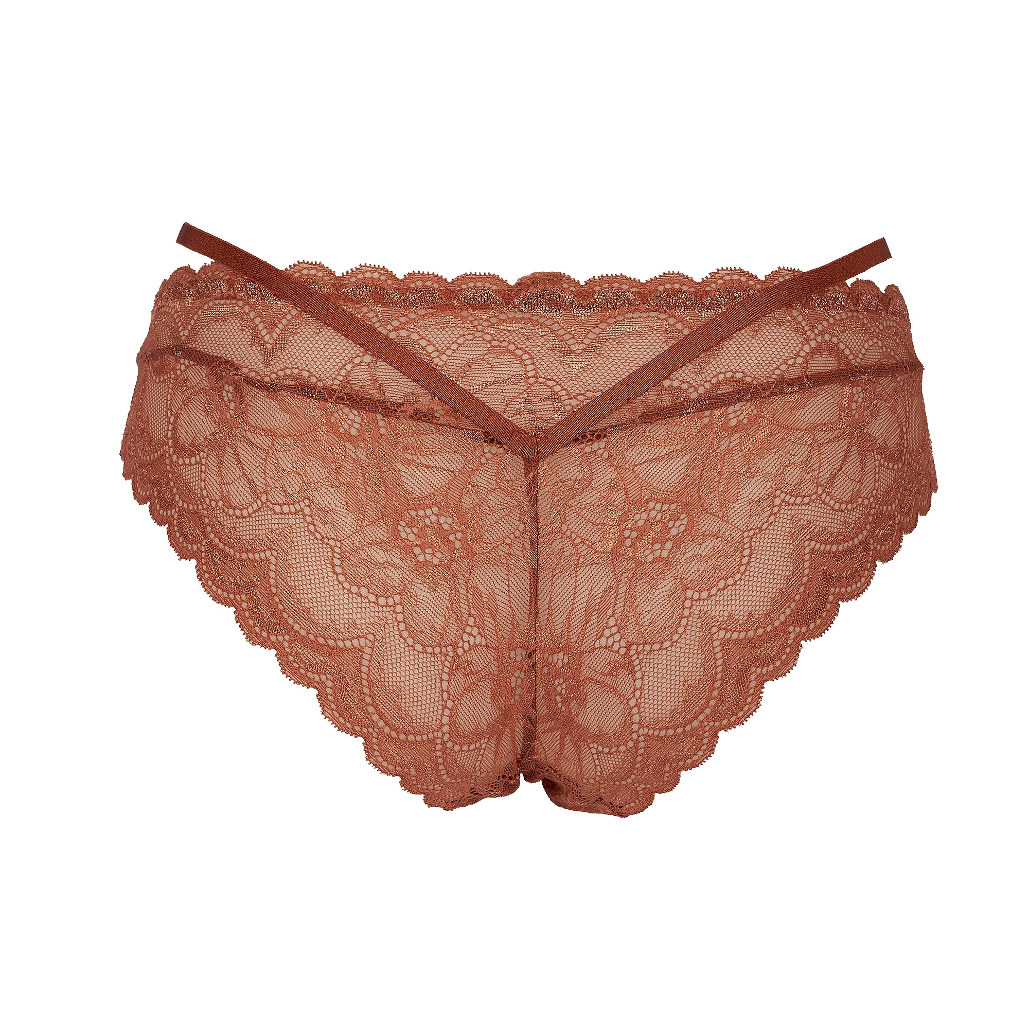 After Eden D-cup & up String »Mexy«, mit Spitze, Riemchendetails, feminin, bequem, weich, elastisch