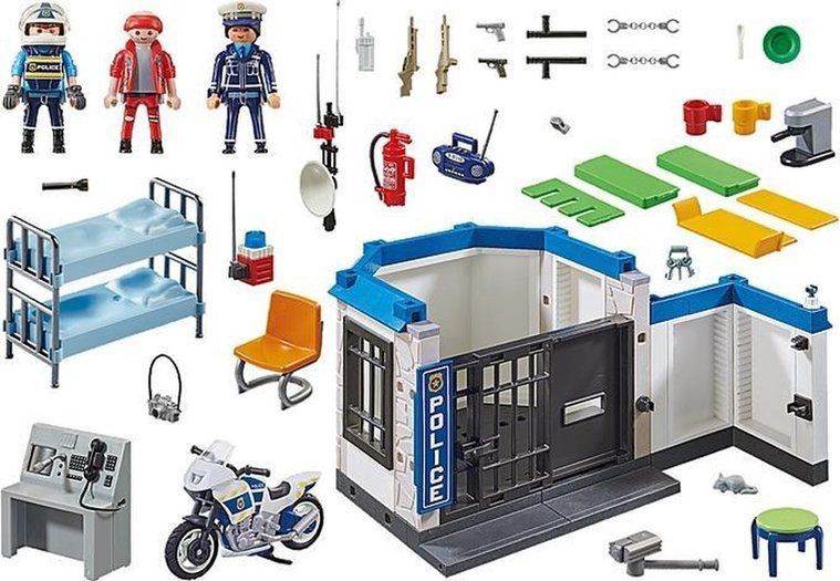 PLAYMOBIL City Action Politie: ontsnapping uit de gevangenis - 70568