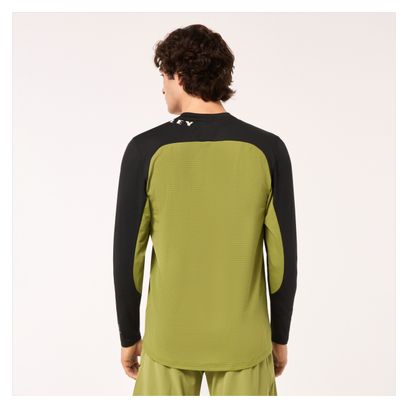 Maillot Manches Longues Oakley Free Ride Rc Vert