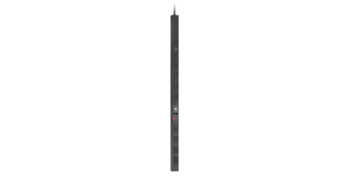 APCRack PDU, met meetfunctie  (Zwart, 10 A, 16x C13, AP7850B)