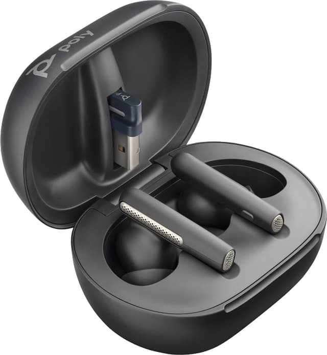 HP Poly Voyager Free 60+ UC høretelefoner USB-C (sort)