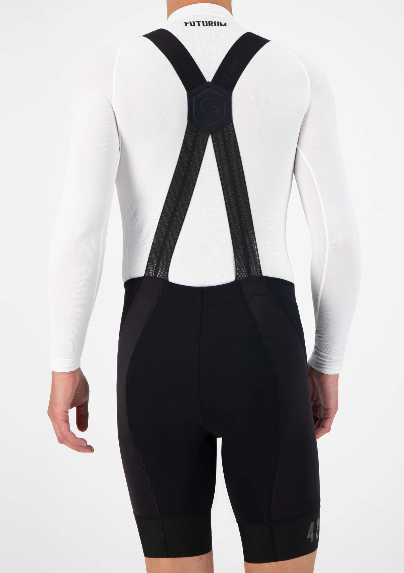 FUTURUM 4 SEASONS PRO Fietsbroek kort Heren Zwart