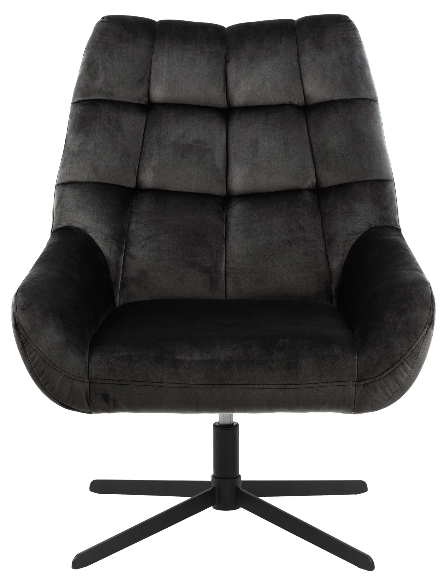Brylle Fauteuil Fluweel - Bruingrijs