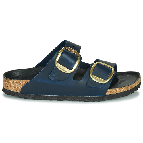 Birkenstock - ARIZONA BIG BUCKLE LEATHER - Bleu Marine