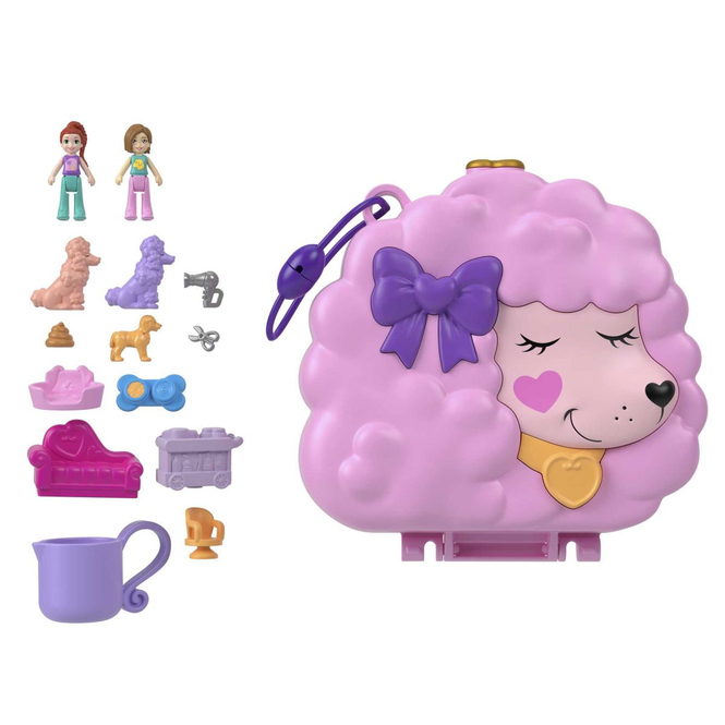 Polly Pocket - Stylischer Pudel - Schatulle