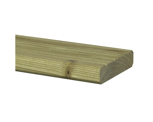 Plaat 21x90x2500 mm, drukgeïmpregneerd