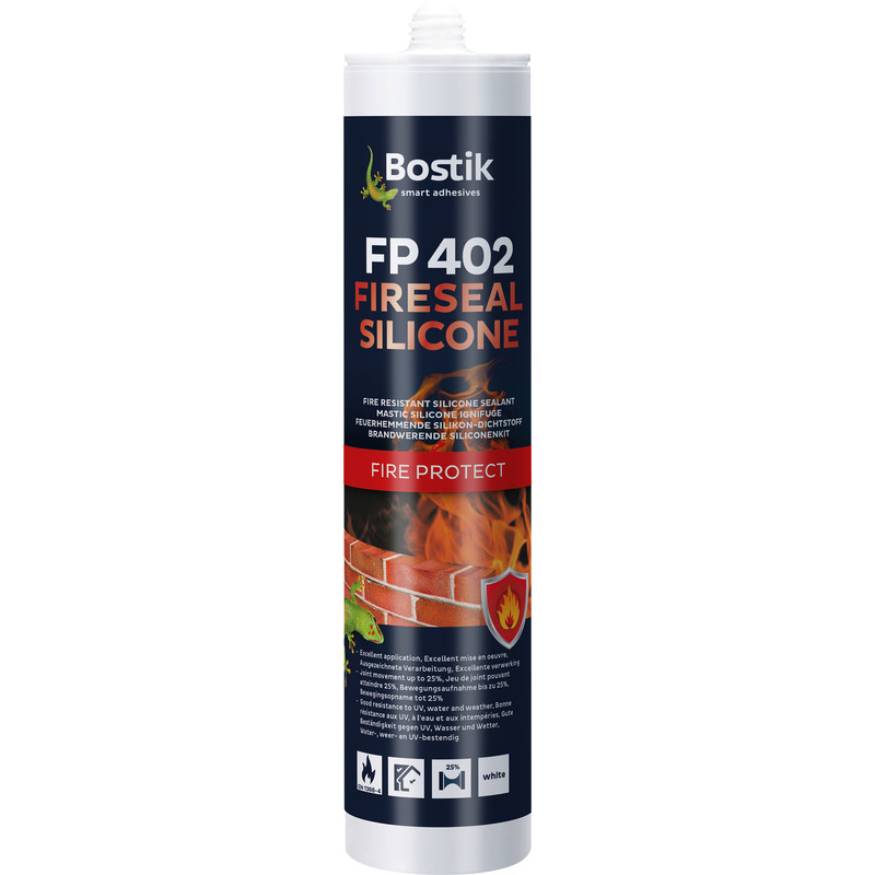 Bostik FP 402 Fireseal siliconenkit Zwart 310ml