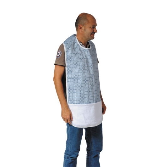 Serviette - Bavoir Adulte Identités