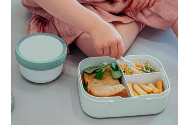 Campus Bento lunchbox met vorkje - Cool mint