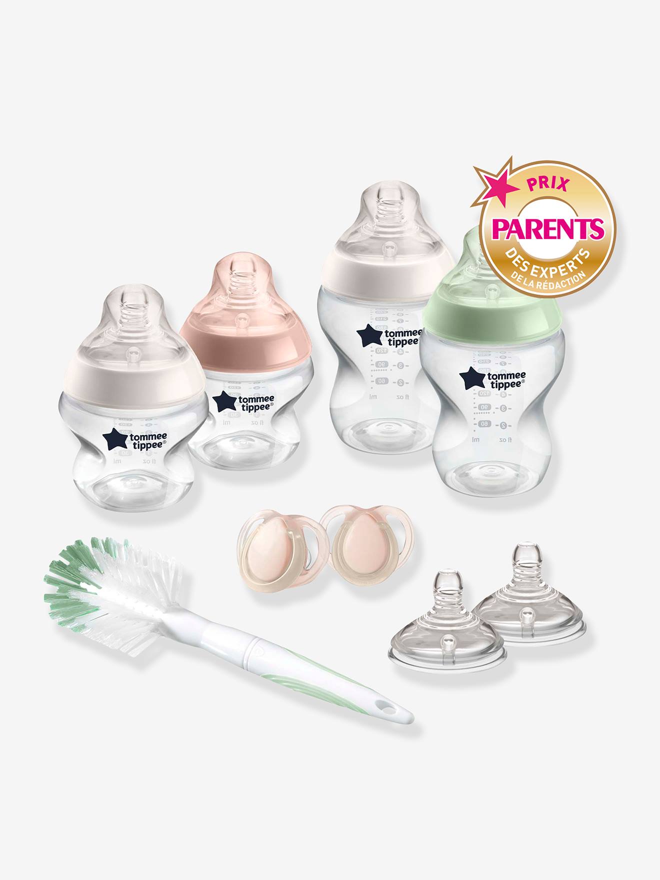 Kit inicial para recém-nascido unissex TOMMEE TIPPEE Closer to Nature (sem cor)