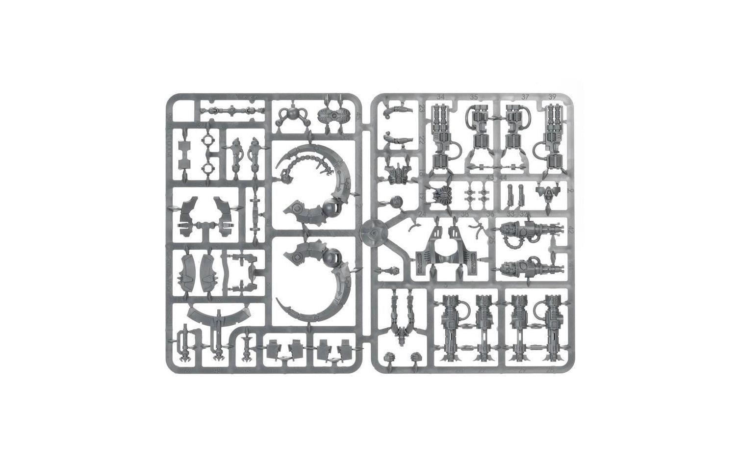 Figurenset Warhammer 40.000 Necrons Tomb BladesWarhammer Miniaturen Bausatz