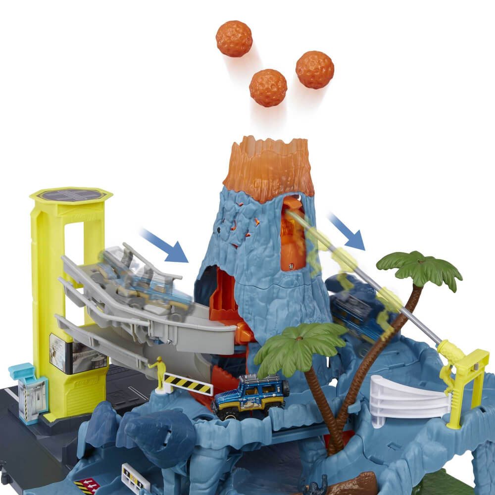 Mattel HHW21 Matchbox Action Drivers Volcano Playset