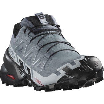 Salomon Speedcross 6 GTX Laufschuhe Flint Stone / Black / Heather Damen