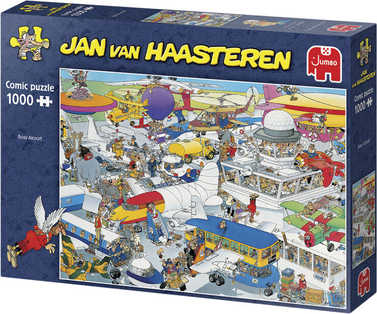 Jan Van Haasteren puslespil JvH Busy Airport