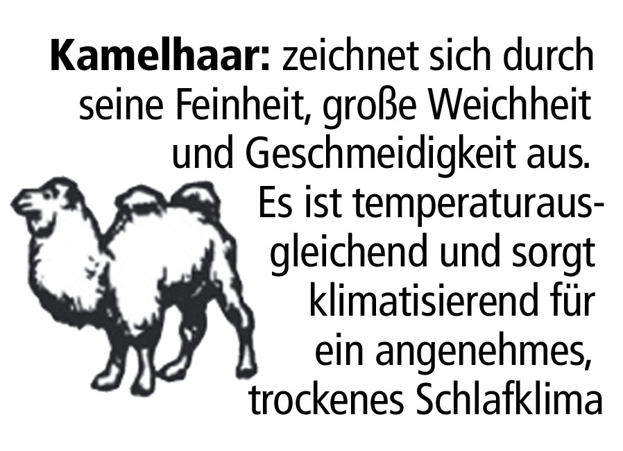 F.a.n.-Bettwarenprogramm mit feinsten und hochwertigen Edelhaaren