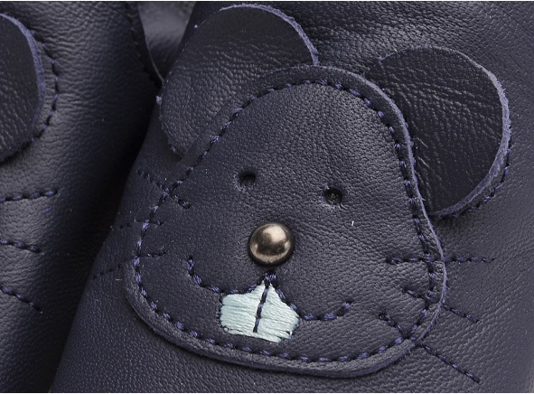 Bopy chaussons bebe dasouris bleu