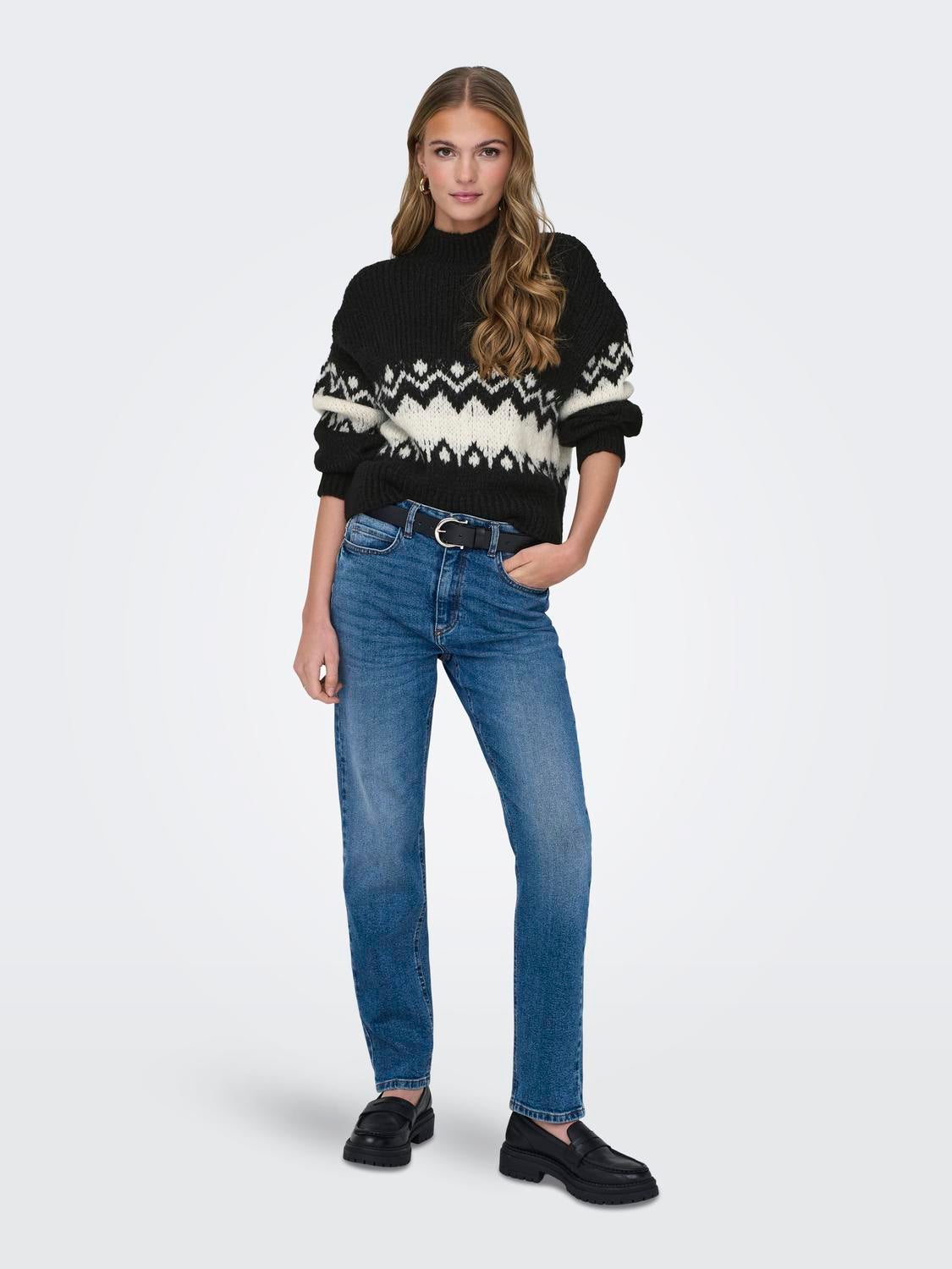 JDYKILIAN Strickpullover Black