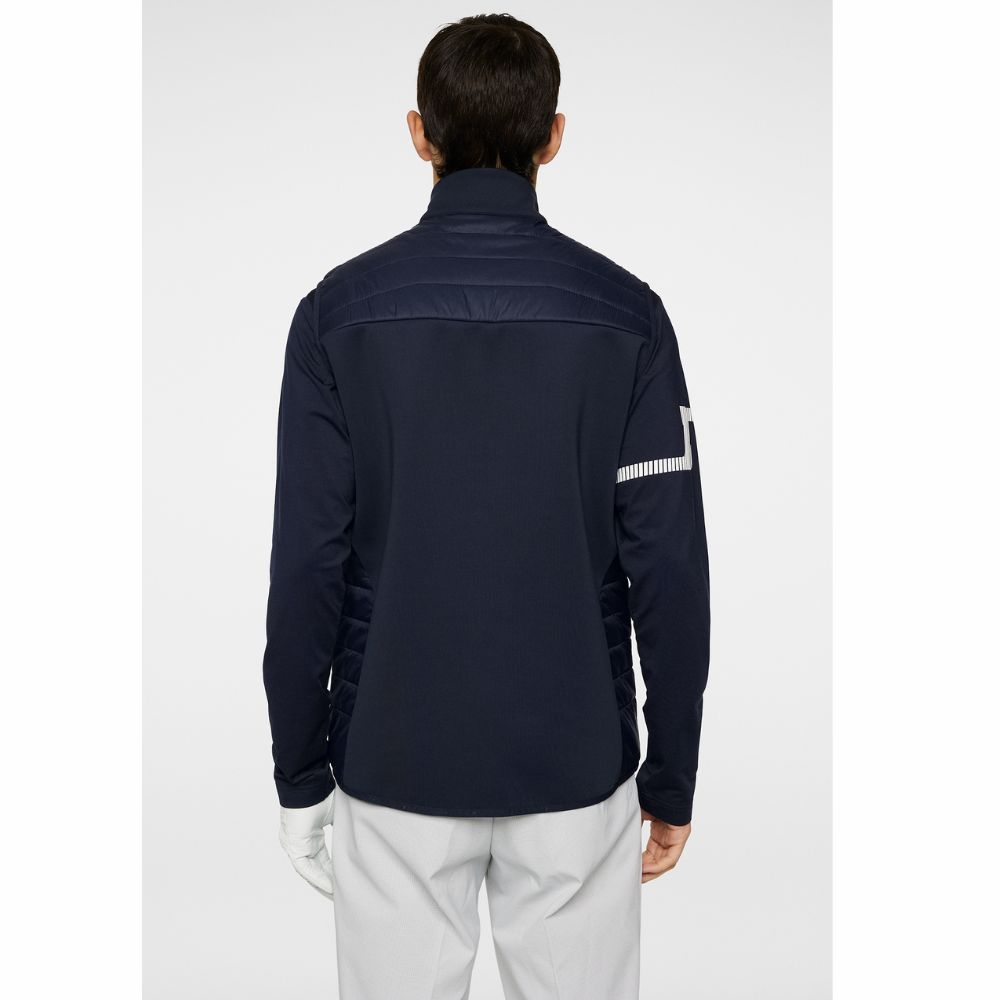 Holden Quilt Hybrid Vest Herre Navy
