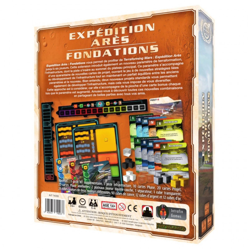 Terraforming Mars : Expédition Arés - Extension Fondations