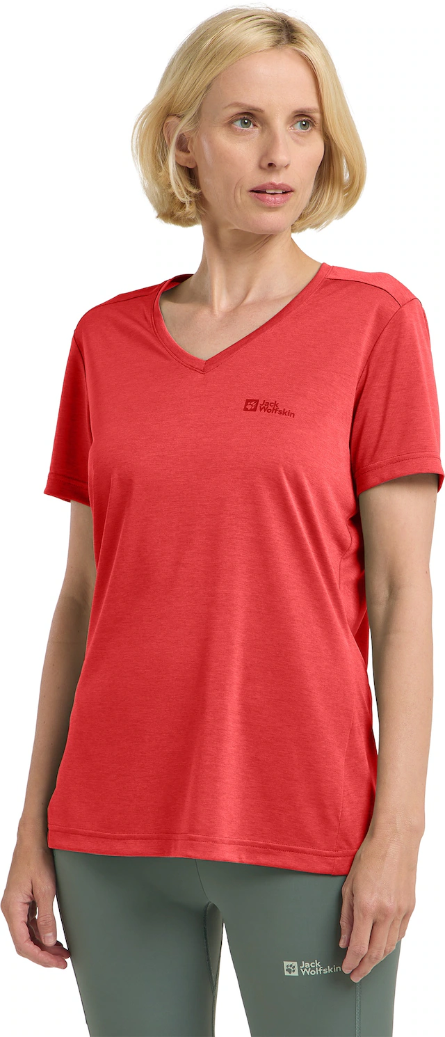 Jack Wolfskin V-Shirt »CROSSTRAIL T WOMEN«