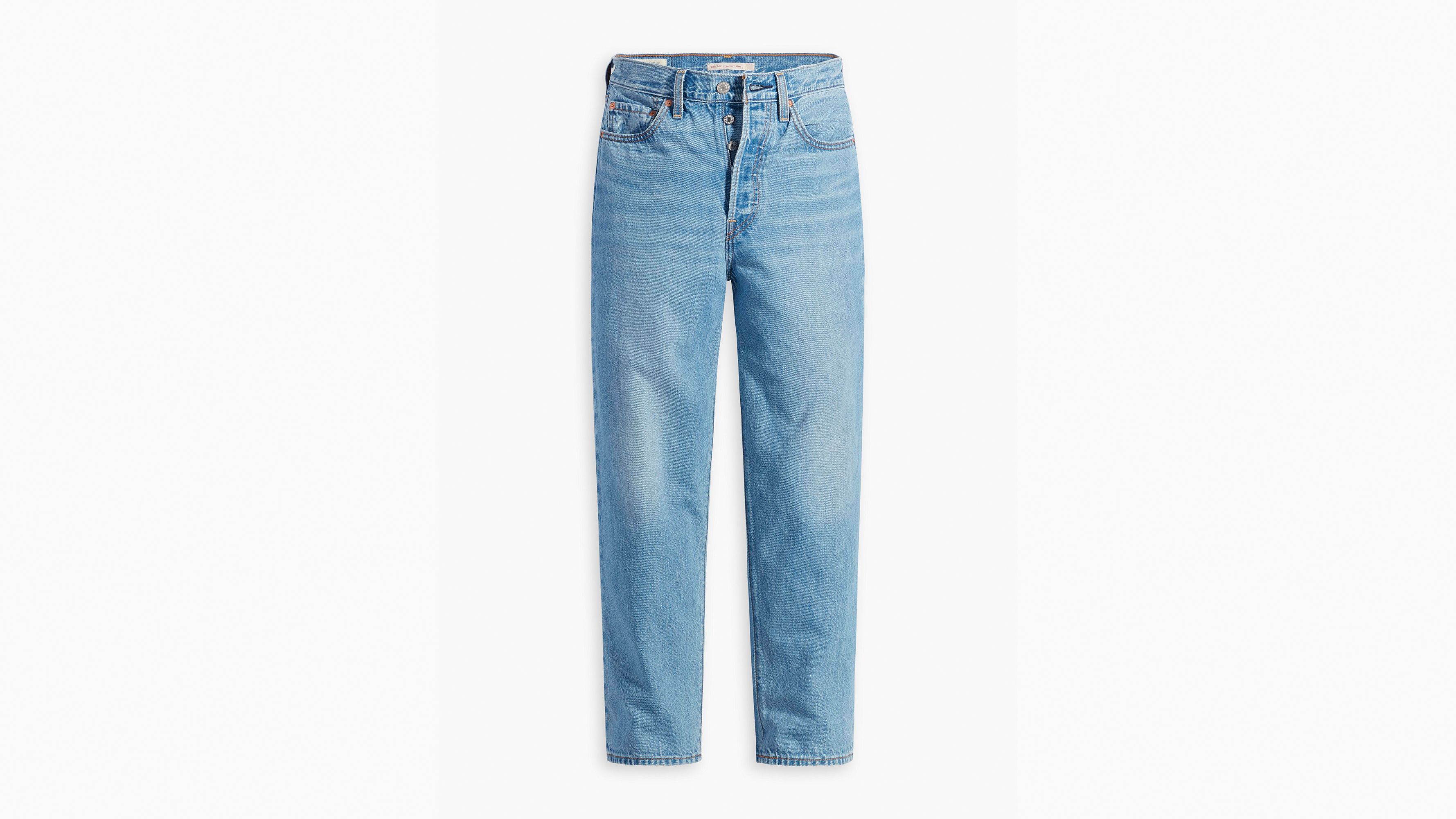 Jean Ribcage Droit Cheville - In the middle - Bleu