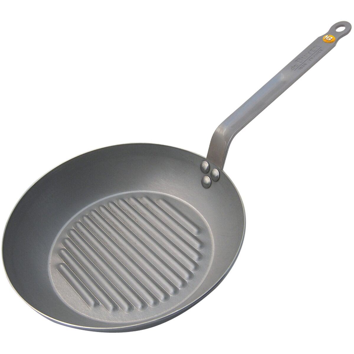 Grillpanne Karbonstål Lyonnaise Mineral B Dia 26 cm