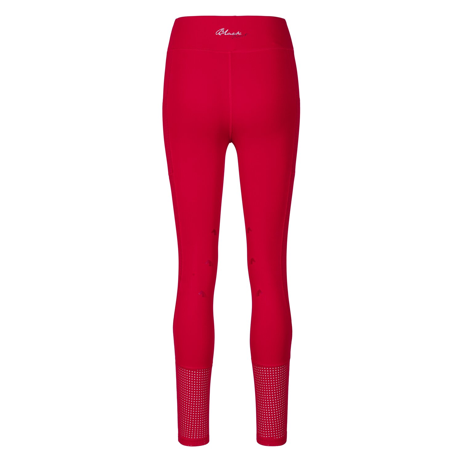 black forest Reitleggings mit Mesh - wine red