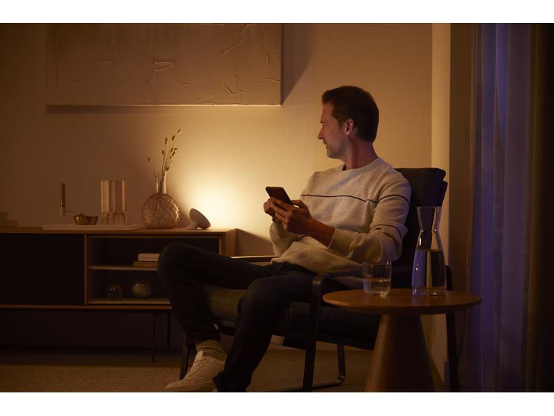 Philips Hue White & Color Ambiance Bloom Tischleuchte Weiss Hue Bloom, 4. Generation